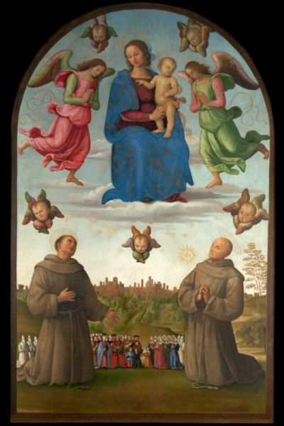 Pietro Di Cristoforo Vannucci (Perugino) - Gonfalone della Giustizia