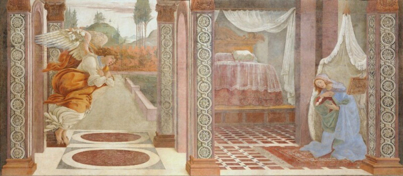 Sandro Botticelli - Annunciazione di San Martino alla scala