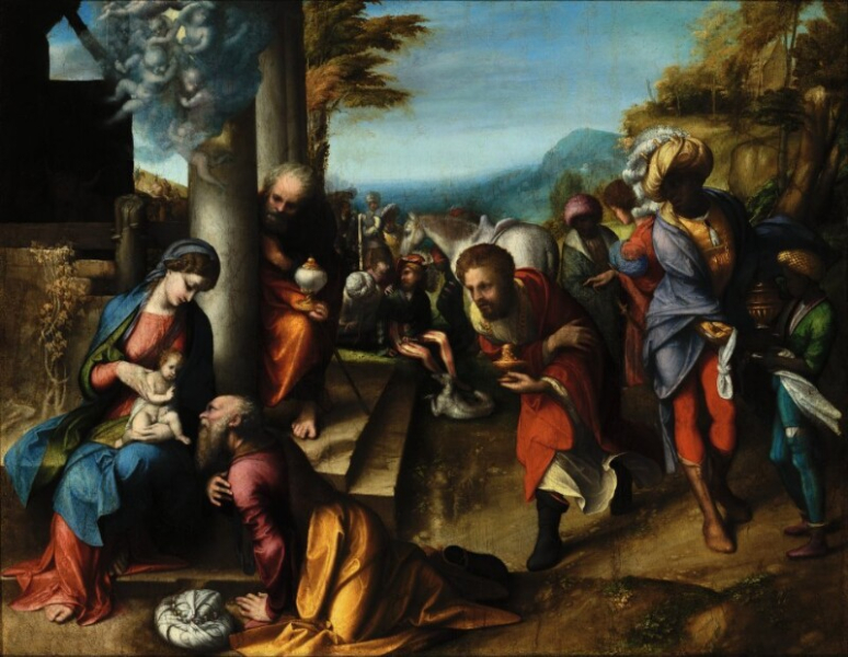 Antonio Allegri (Correggio) - Adoration of the Magi