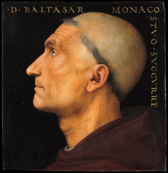 Pietro Di Cristoforo Vannucci (Perugino) - Ritratto del monaco Baldassarre
