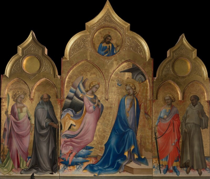 Piero di Giovanni (Lorenzo Monaco) - Annunciazione di San Procolo