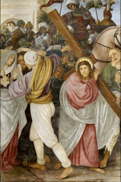 Gaudenzio Ferrari - Salita al calvario