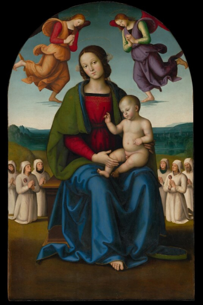 Pietro Di Cristoforo Vannucci (Perugino) - Madonna of the Confraternity of Consolation