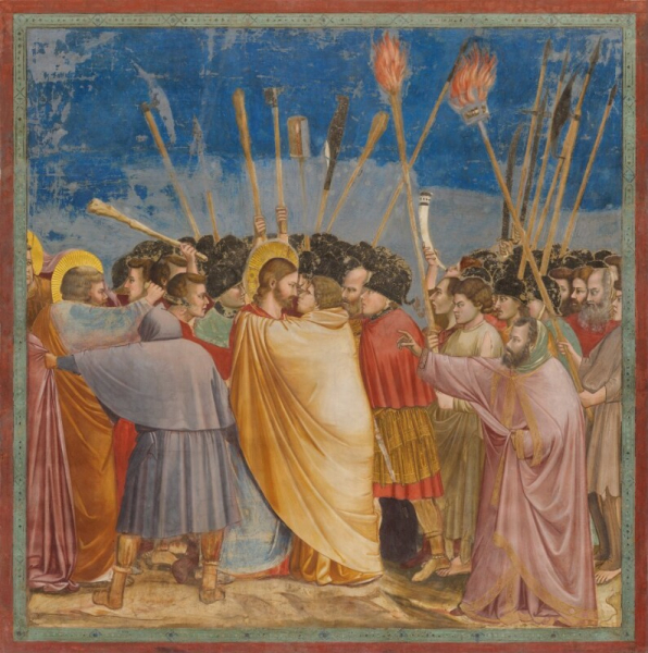 Giotto Di Bondone - Kiss of Judas