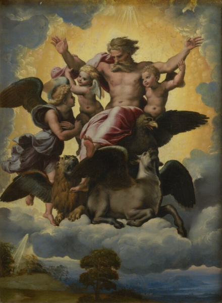 Raphael (Raffaello Sanzio) - Ezekiel's Vision