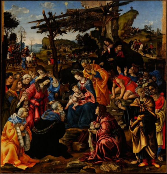 Filippino Lippi - Adorazione dei Magi
