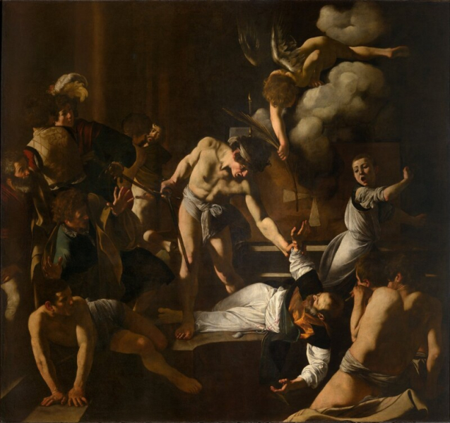 Caravaggio (Michelangelo Merisi) - Martirio di San Matteo