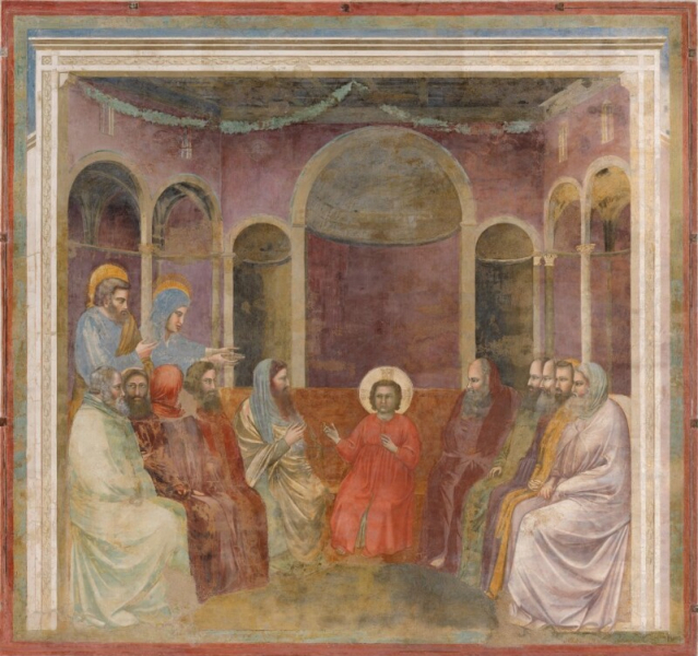 Giotto Di Bondone - Jesus among the doctors