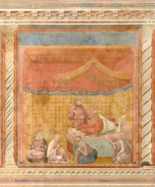 Giotto Di Bondone - Appearance to Gregory IX
