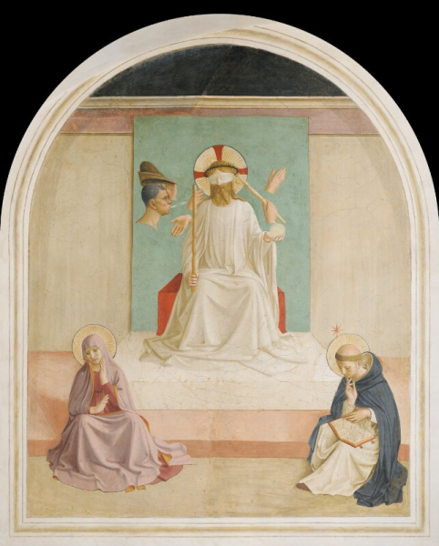 Giovanni  da Fiesole (Beato Angelico) - Christ Mocked