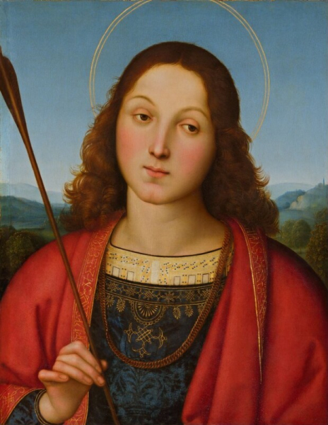 Raffaello Sanzio (Raphael) - Sain Sebastian