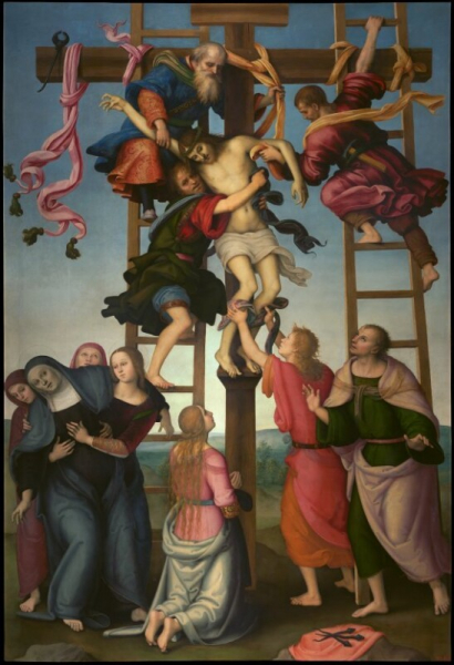Filippino Lippi - Deposizione della croce