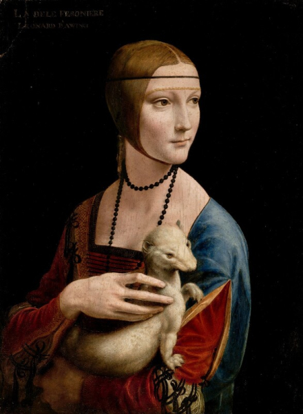 Leonardo Da Vinci - Dama con l'ermellino