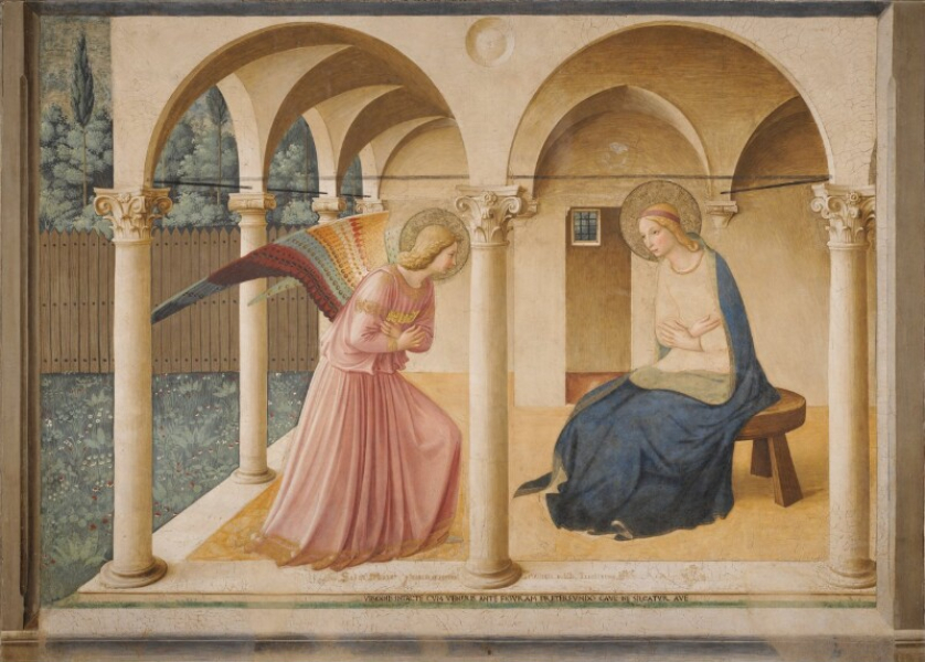 Giovanni  da Fiesole (Beato Angelico) - Annunciazione