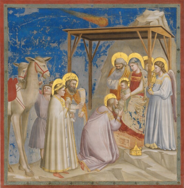 Giotto Di Bondone - Adoration of the Magi