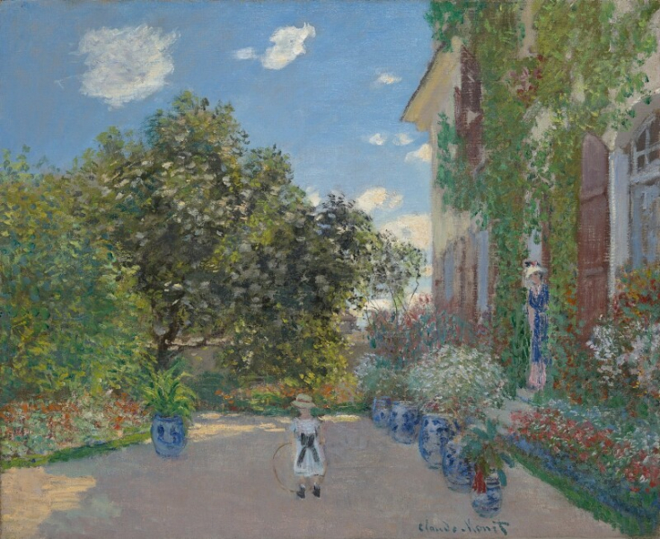 Claude Monet - La casa dell'artista ad Argenteuil