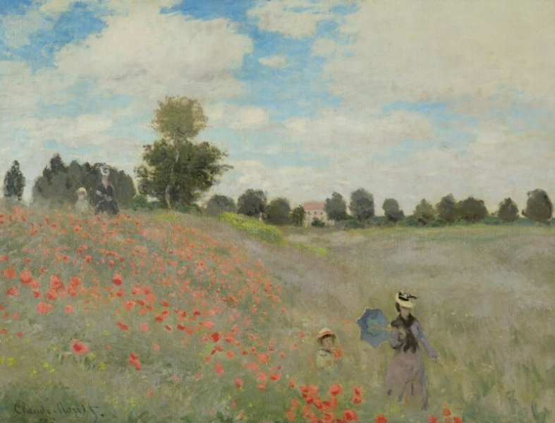 Claude Monet - I papaveri (Les Coquelicots)