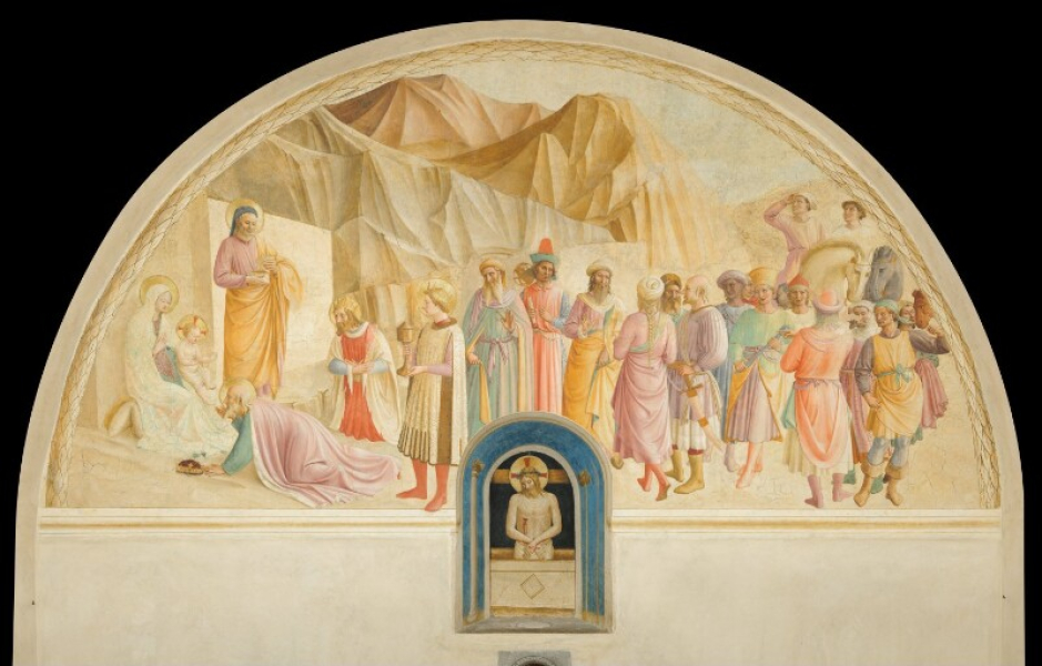 Giovanni  da Fiesole (Beato Angelico) - Adoration of the Magi