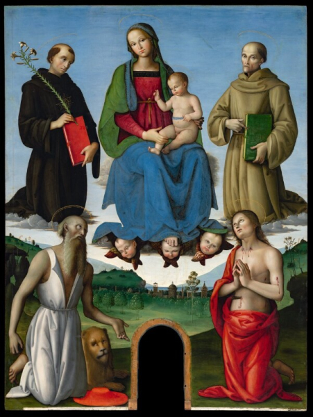 Pietro Di Cristoforo Vannucci (Perugino) - Pala Tezi