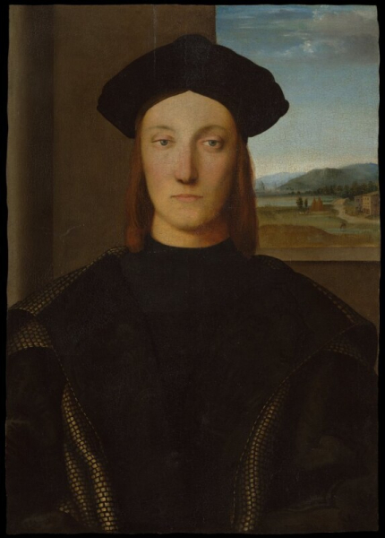 Raffaello Sanzio (Raphael) - Portrait of Guidobaldo da Montefeltro