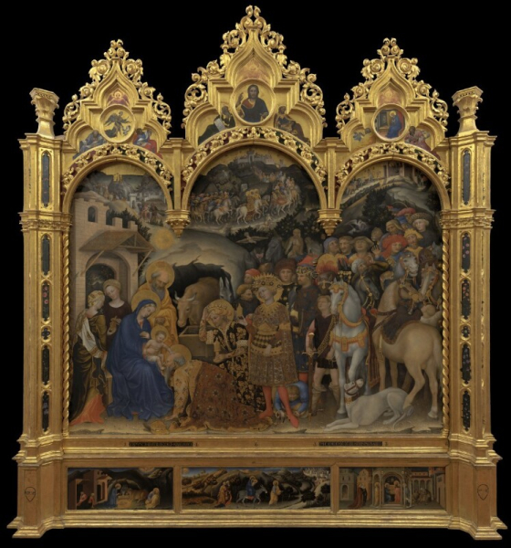 Gentile da Fabriano (Gentile di Niccolò di Giovanni) - Adoration of the Magi