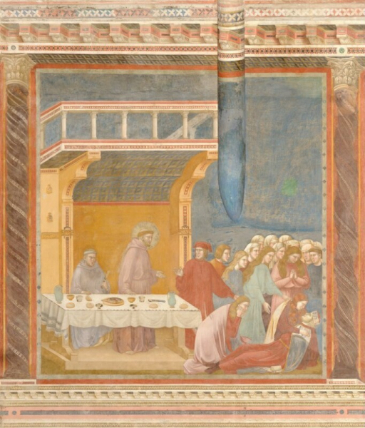 Giotto Di Bondone - Morte del Cavaliere di Celano
