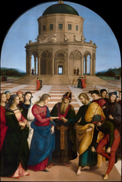 Raffaello Sanzio (Raphael) - Marriage of the Virgin