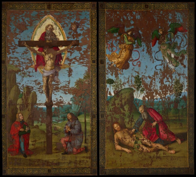 Raphael (Raffaello Sanzio) - Standard of the Holy Trinity