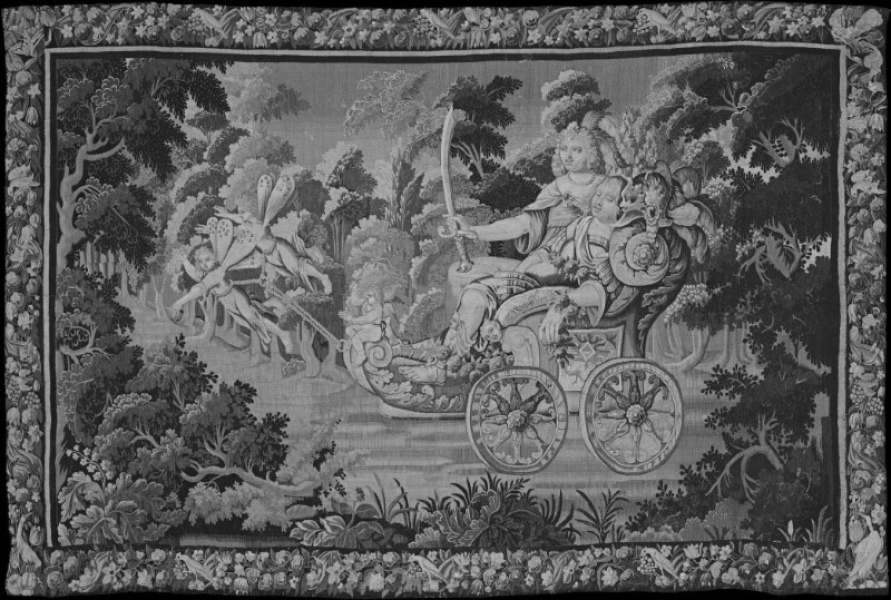 Anonimo (Anonymous) - Armide emporte Renaud sur son chairot