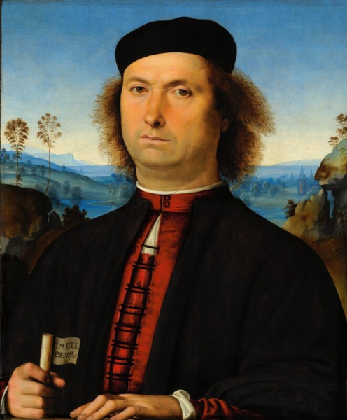 Pietro Di Cristoforo Vannucci (Perugino) - Ritratto di Francesco delle opere