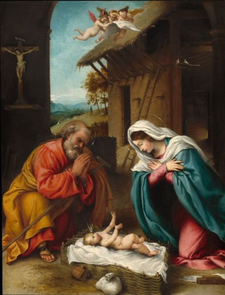 Lorenzo Lotto - La Natività