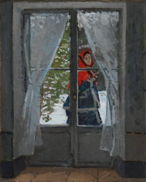 Claude Monet - Il fazzoletto rosso