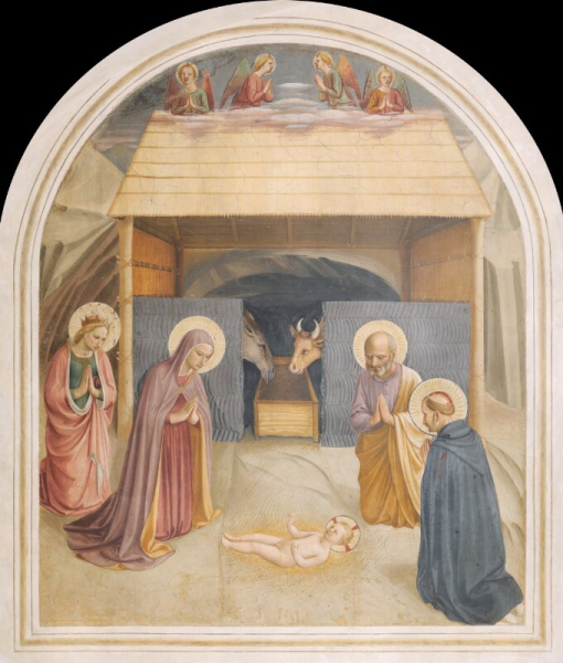 Giovanni  da Fiesole (Beato Angelico) - Natività di Gesù (cella 5)