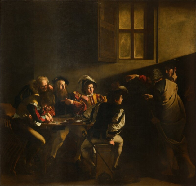 Michelangelo Merisi (Caravaggio) - Vocazione di San Matteo