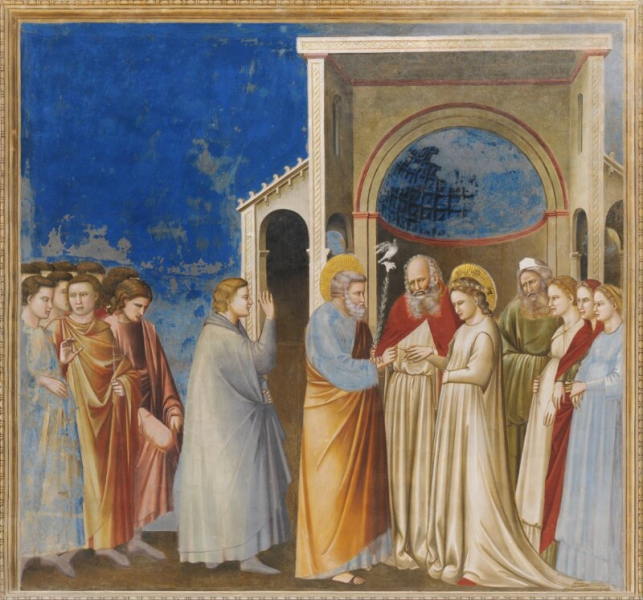 Giotto Di Bondone - Marriage of the Virgin