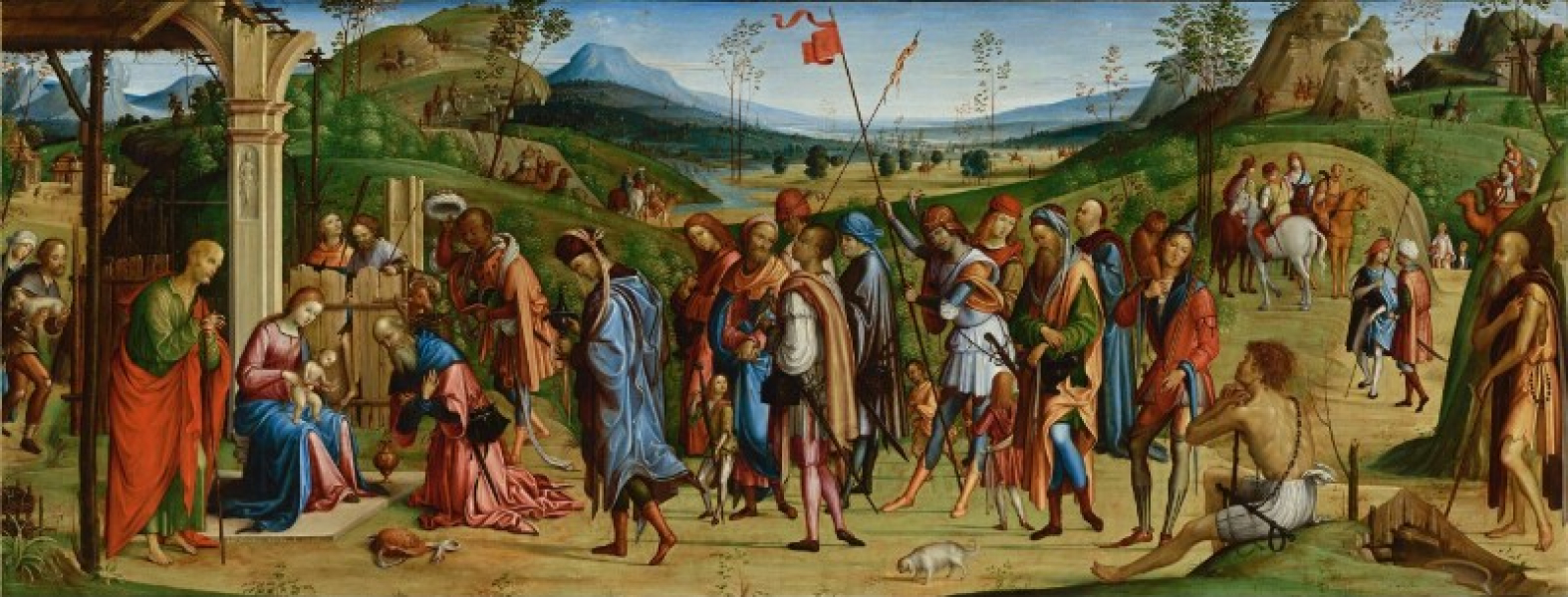 Lorenzo Costa il Vecchio - Adoration of the Magi