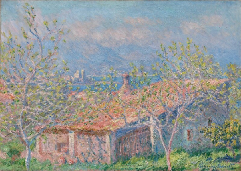 Claude Monet - Casa del giardiniere ad Antibes