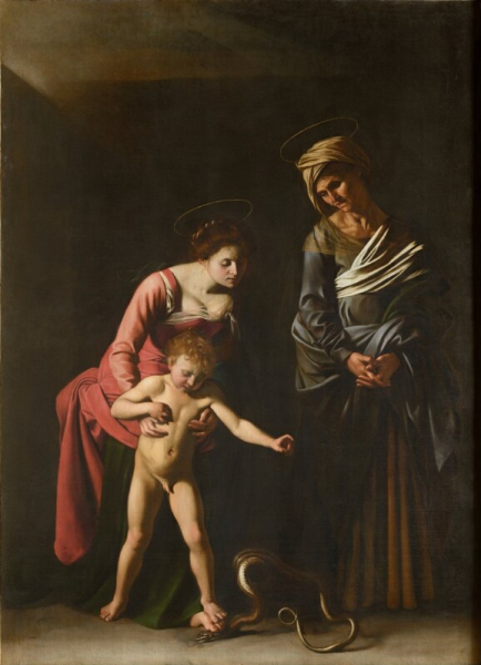 Caravaggio (Michelangelo Merisi) - Madonna dei Palafrenieri