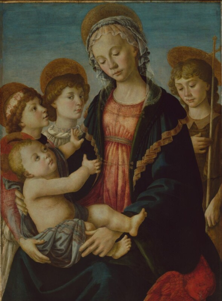 Sandro Botticelli - Madonna col Bambino