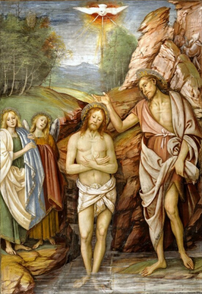 Gaudenzio Ferrari - Battesimo di Cristo
