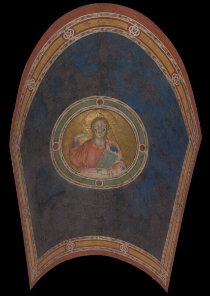 Bottega di Giotto - Christ Blessing (North Transept)