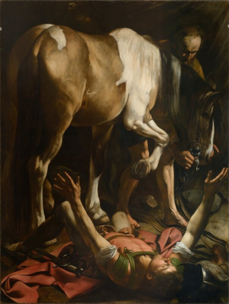 Michelangelo Merisi (Caravaggio) - Conversione di San Paolo