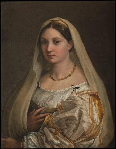 Raffaello Sanzio (Raphael) - Woman with a Veil