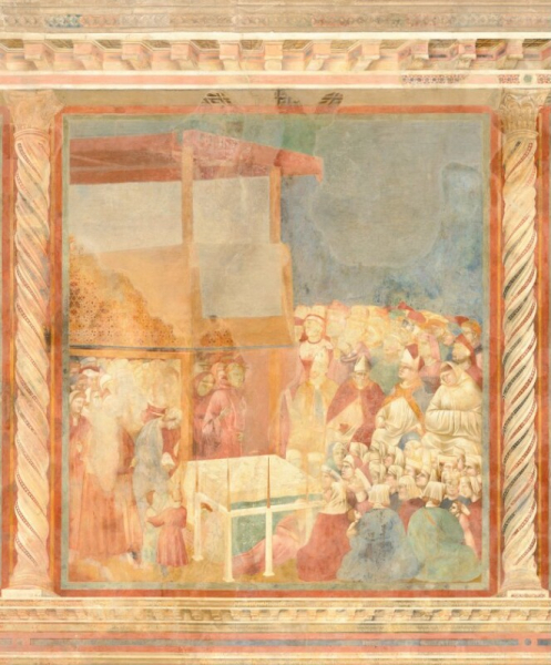 Giotto Di Bondone - Canonization