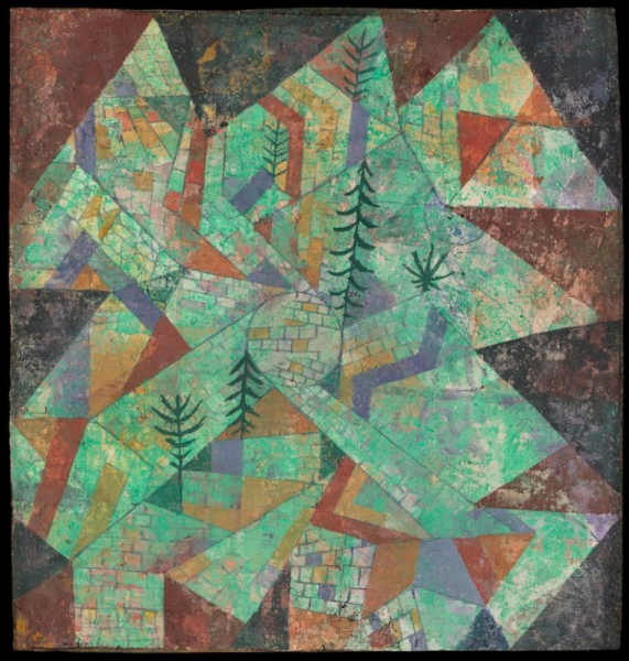 Paul Klee - Wald Bau