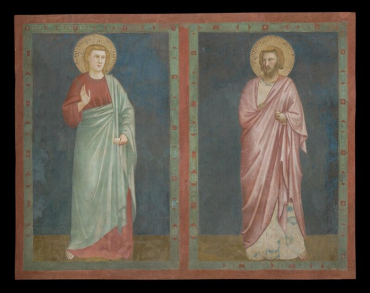 Giotto Di Bondone - Apostoli-parete est (Cappella di San Nicola)