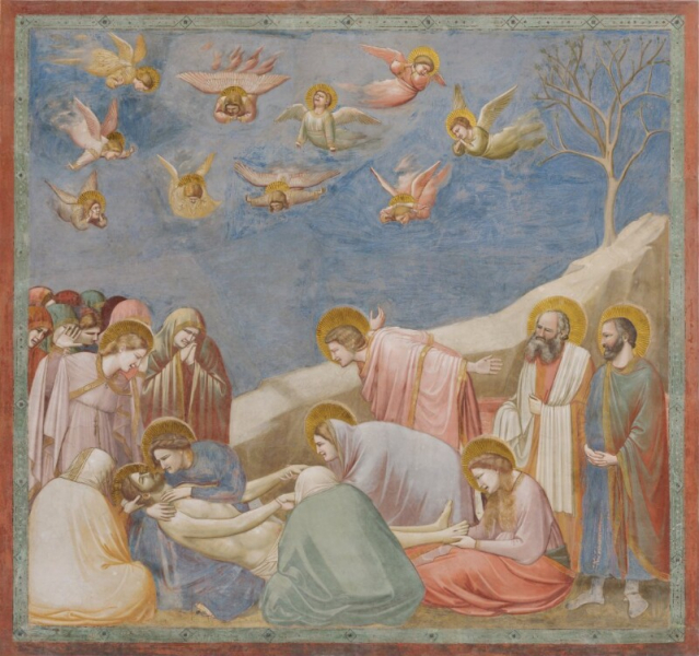 Giotto Di Bondone - Lamentation over the Dead Christ