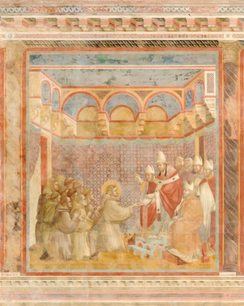 Giotto Di Bondone - Confirmation of the Rule