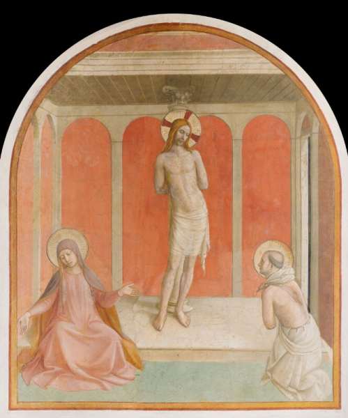 Giovanni  da Fiesole (Beato Angelico) - Christ at the Column
