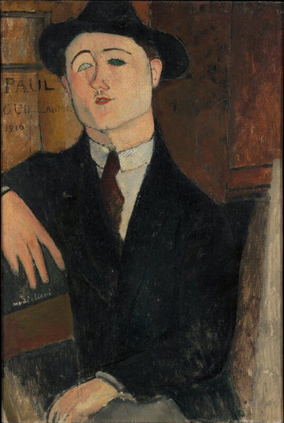 Amedeo Modigliani - Portrait of Paul Guillaume